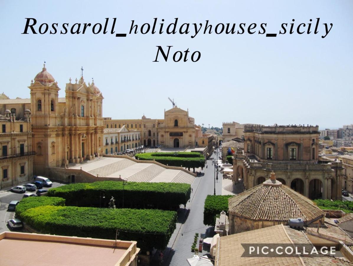 Rossaroll Holiday Houses Noto Bagian luar foto